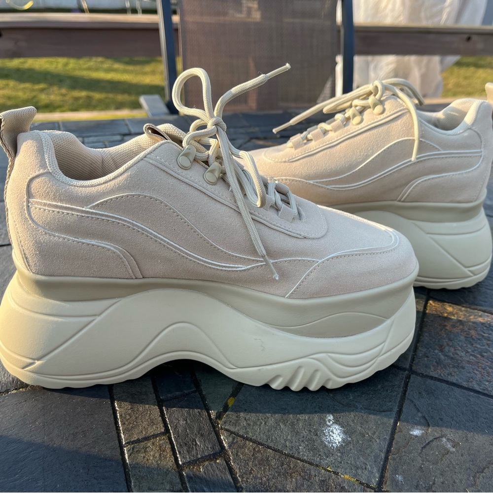 Asos Chunky Lace Up Sneakers
